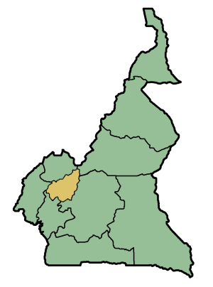 Poziția localității Provincia de Vest
