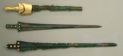Ахейские мечи типа B из Микен, 1600-1500 гг. до н.э.