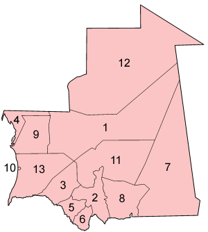 ولايات موريتانيا