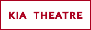 The logo of the New Frontier Theater as the Kia Theater from 2015 to 2018