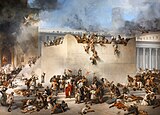 Уништувањето на храмот во Ерусалим (1867)