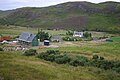 Acheilidh from above Looking down on the houses of Acheilidh and the level crossing