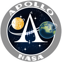 The logo for the Apollo program