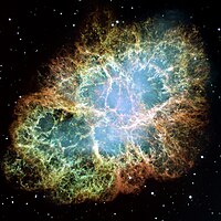 Tinh vân Con Cua, ảnh của kính viễn vọng không gian Hubble