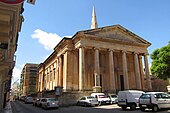 St Paul's Anglican Pro-Cathedral in Valletta, built between 1839 and 1844