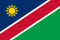Bandera de Namibia.