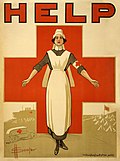 Első világháborús, ápolókat toborzó plakát