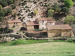 Parasztház és melléképületei, Castellón tart. A parasztházak római mintára fejlődtek ki.