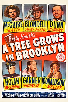 A Tree Grows in Brooklyn (1945 poster).jpg