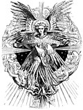 Image 80Christmas angel at Gloria in excelsis Deo, by J. R. Clayton and The Brothers Dalziel (from Wikipedia:Featured pictures/Artwork/Others)