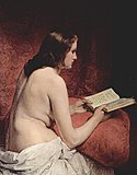 Одалиска со книга (1866)