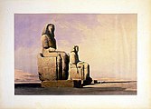 Thebes Dec. 4th, 1838 Lithograph by Louis Haghe from an original by David Roberts