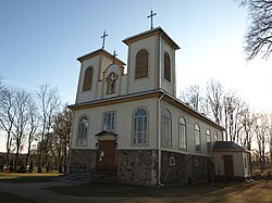 The church of Saldutiškis
