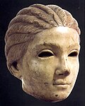 Image 65Portrait of a Roman woman, found in Solin (Salona), Croatia. (from Culture of Croatia)