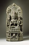 Cosmic Form of the Hindu God Shiva, Nepal, 11th-12th century