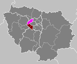 Arrondissement di Nanterre – Mappa
