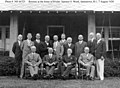 Nicholson is seated second from left in this 7 August 1928 photograph of retired U.S. Navy rear admirals and other retirees at Rear Admiral Spencer S. Wood's home in Jamestown, Rhode Island.