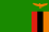 Flagge von Sambia