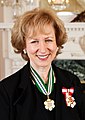 Kim Campbell PC CC OBC KC, BA 1969, LLB 1986, Canada's 19th Prime Minister, and the first woman to serve in the office