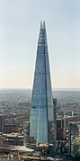 The Shard in London by Renzo Piano, 2012