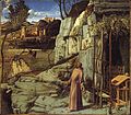 「法悦のフランチェスコ」（画:ジョヴァンニ・ベリーニ、1480年-1485年）