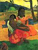 Paul Gauguin's painting When Will You Marry?