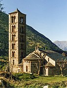 Iglesia de San Clemente de Tahull (Lérida), influencia lombarda en el románico catalán