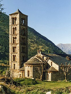 Iglesia de San Clemente de Tahull, Pireneusok
