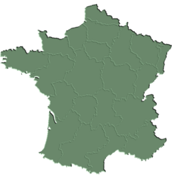 In French, l'Hexagone refers to Metropolitan France for its vaguely hexagonal shape.