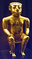 A Kimbaja-civilizáció (i. e. 1. század - i. sz. 10. század) egy aranyból készült szobra