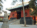 河南少林寺，河南省现属于华中地区，但在民国时期属于华北地区