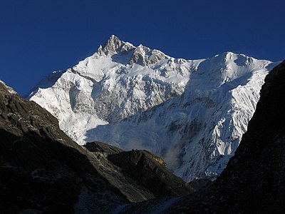 The summit of Kangchenjunga is the highest point of India.