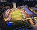 TD Place at night; September 2021