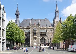 Aachen Rådhus (bagside)