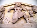 Gorgon ved Artemistempelet på Korfu