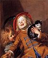 « Двійка малюків з котом », 1629, прив. збірка