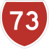 State Highway 73 shield}}