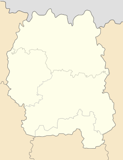 Колодяжин. Карта розташування: Житомирська область