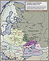 Crimean Khanate, Cossack Hetmanate, Poland–Lithuania, Russian Empire (1751)
