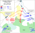 Initial Swedish attack and Imperial realignment.