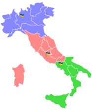 Консульські округи України в Італії