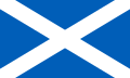 Crucea Sfântului Andrei pe steagul Scoției