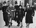 Image 48Czechoslovakian Jews at Croydon airport, England, 31 March 1939, before deportation (from The Holocaust)