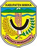 Coat of arms of Mimika Regency