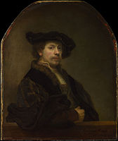 Rembrandt, Zelfportret op 34-jarige leeftijd, 1640, National Gallery, Londen