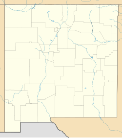 Don Gaspar Historic District is located in New Mexico
