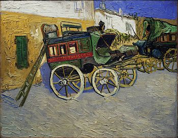 Vincent van Gogh, The Stagecoach to Tarascon, 1888[73]