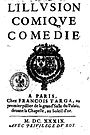 L'Illusion comique, 1639 edition
