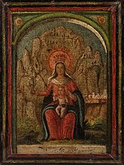 Virgin of Montserrat from Puerto Rico, c. 1775-1825