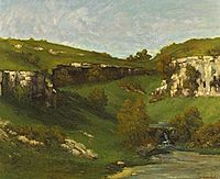 La source de la Loire, Gustave Courbet.
